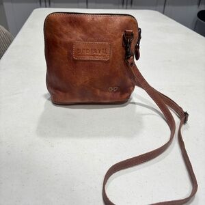 Bed Stu Ventura Tan Leather Crossbody Bag